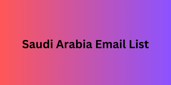 saudi arabia email list