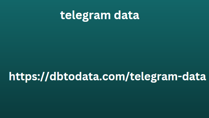 telegram data