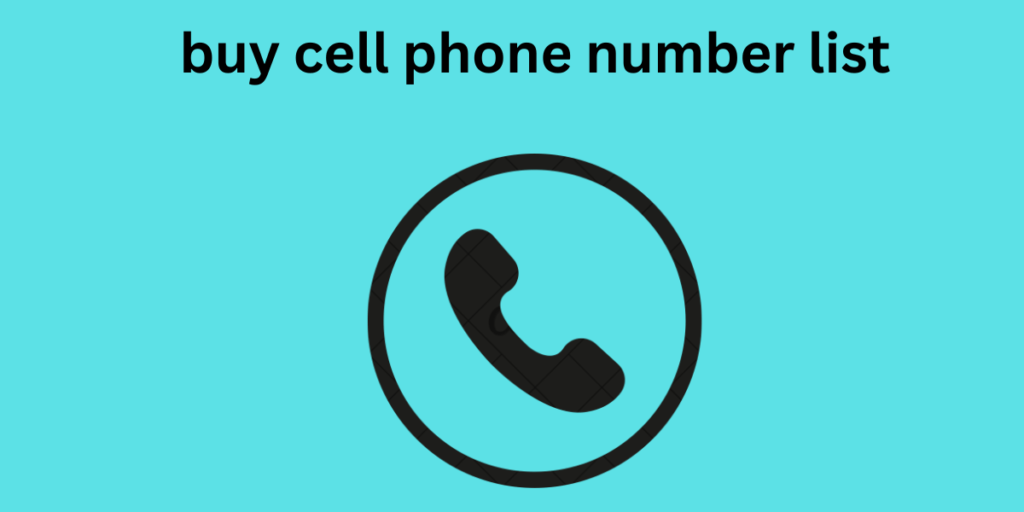 buy cell phone number list