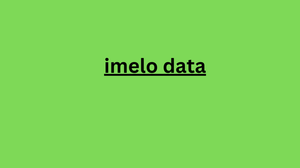 imelo data