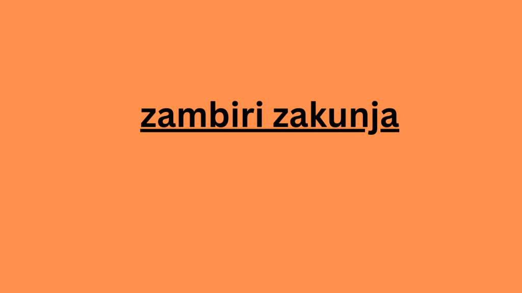 zambiri zakunja